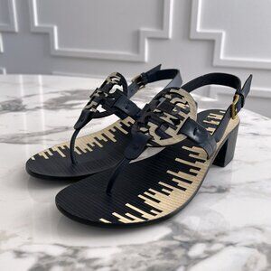 NWT - Tory Burch Miller 45mm Ankle Strap Sandals - Navy 👠